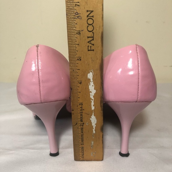 Firenze Pink 3” heels pointed toe pumps 8 1/2M. Made in Italy. - Picture 5 of 6